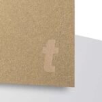 Złoty papier metaliczny 300gsm arkusz